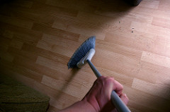 sweeping